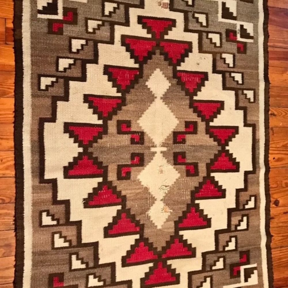 Navajo Rug, Circa 1930’s - Picture 6 of 8